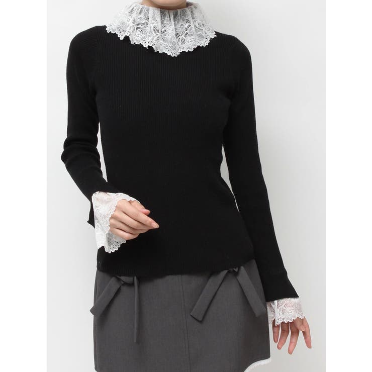 レースリブニット | merry jenny | 詳細画像42 