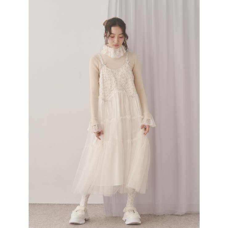 レースリブニット | merry jenny | 詳細画像7 