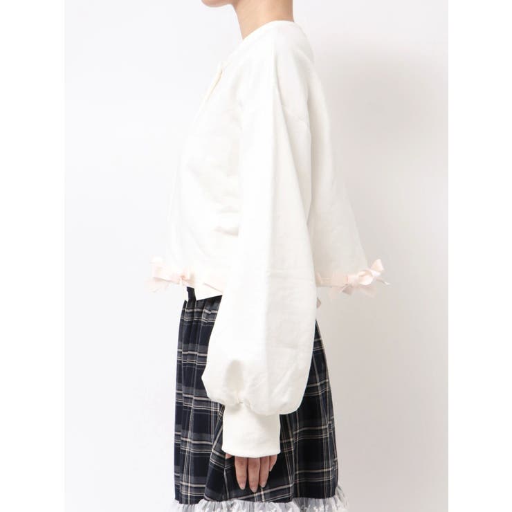 リボンたっぷりスナップカーディガン | merry jenny | 詳細画像18 