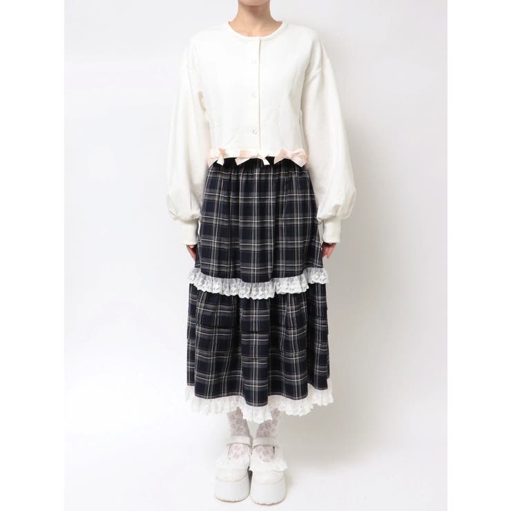 リボンたっぷりスナップカーディガン | merry jenny | 詳細画像24 