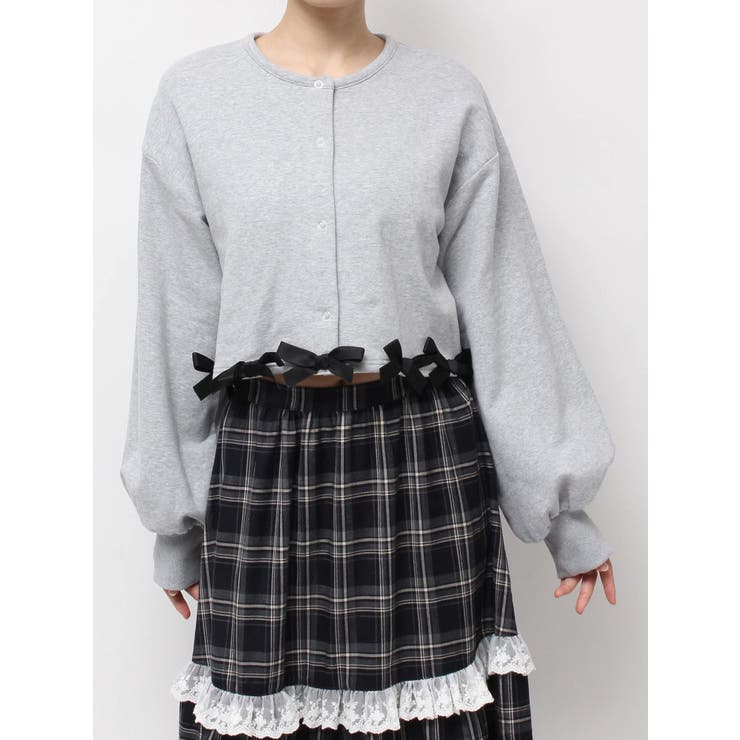 リボンたっぷりスナップカーディガン | merry jenny | 詳細画像28 