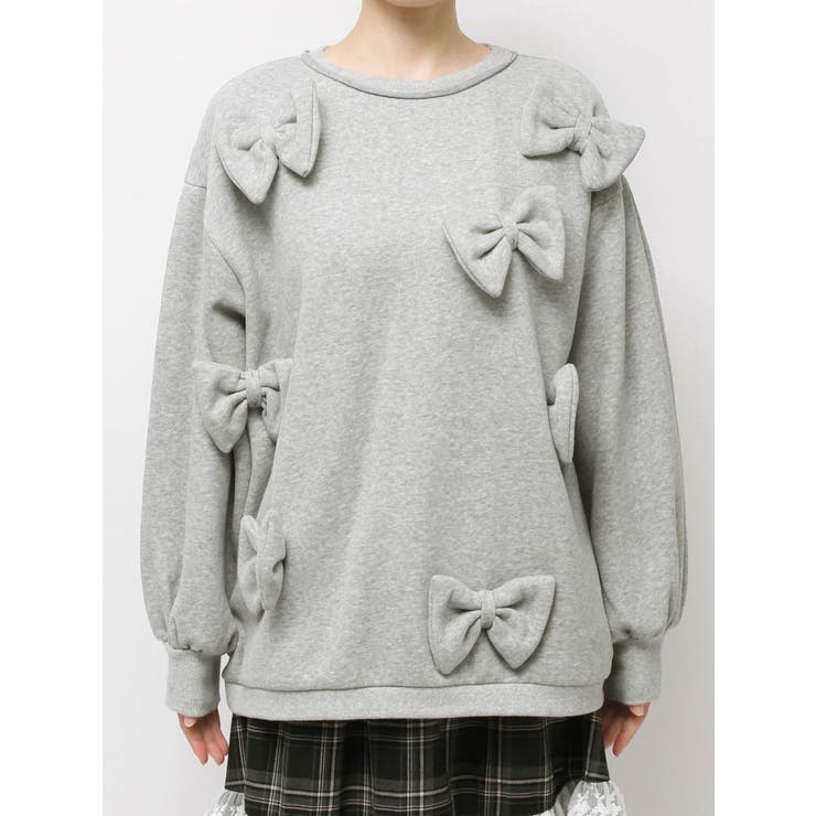 ぽんぽんリボンスウェット | merry jenny | 詳細画像15 
