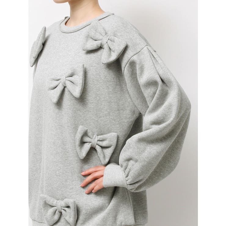 ぽんぽんリボンスウェット | merry jenny | 詳細画像19 