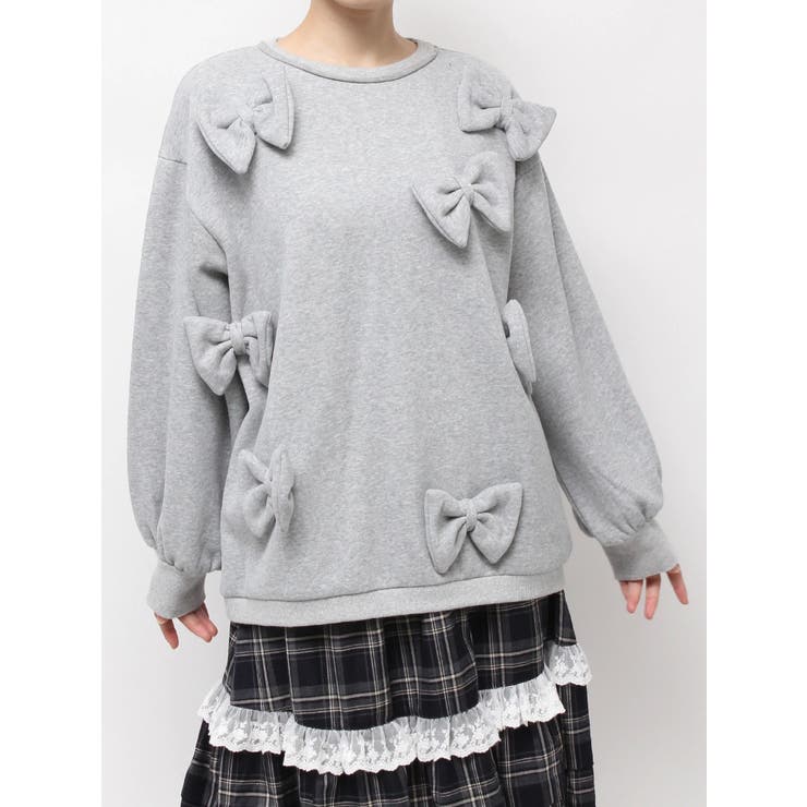 ぽんぽんリボンスウェット | merry jenny | 詳細画像28 