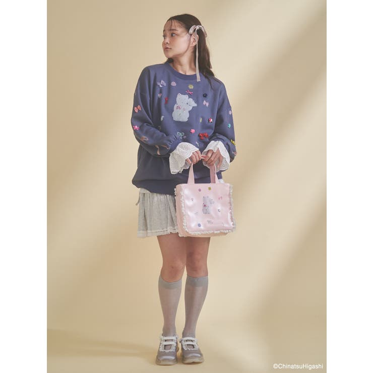 New Wave Sugar cat lace sweat | merry jenny | 詳細画像14 