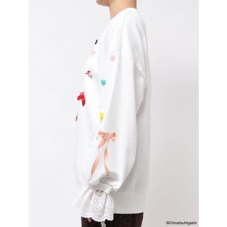 New Wave Sugar cat lace sweat | merry jenny | 詳細画像20 