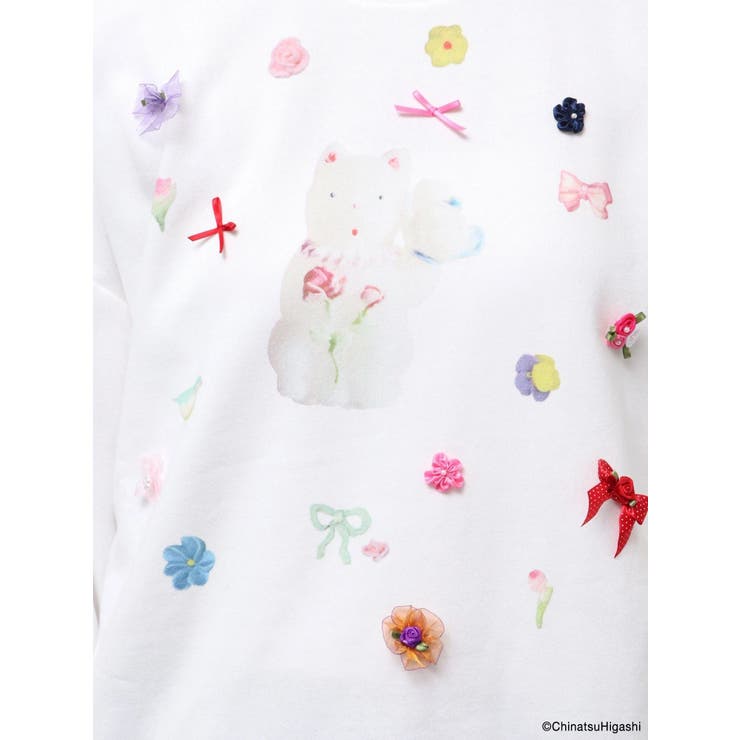 New Wave Sugar cat lace sweat | merry jenny | 詳細画像28 