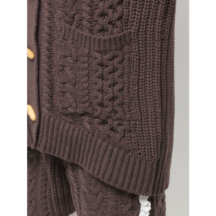 toggle button knit cardigan | merry jenny | 詳細画像26 