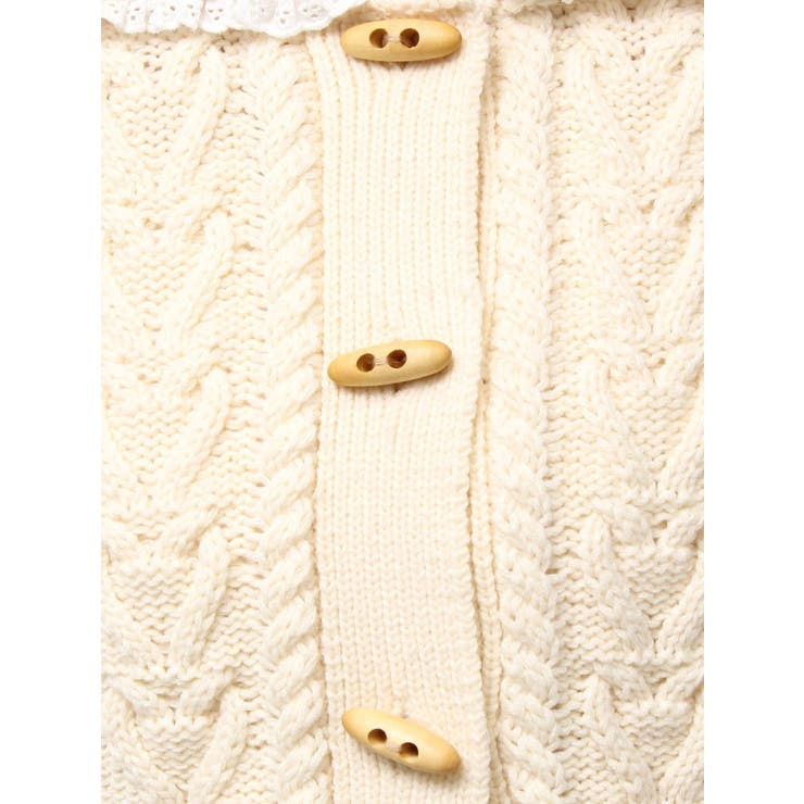 toggle button knit cardigan | merry jenny | 詳細画像29 