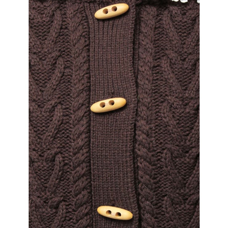 toggle button knit cardigan | merry jenny | 詳細画像31 