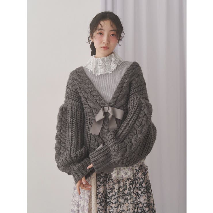 ribbon ribbon カーデイガン | merry jenny | 詳細画像9 