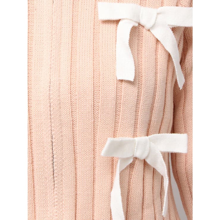 ribbon washed zip kinit | merry jenny | 詳細画像22 