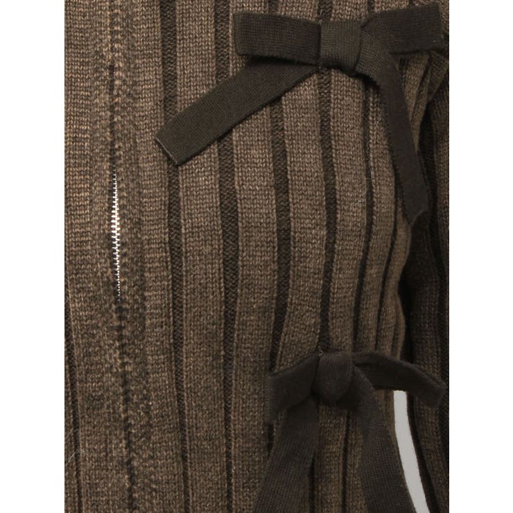 ribbon washed zip kinit | merry jenny | 詳細画像23 