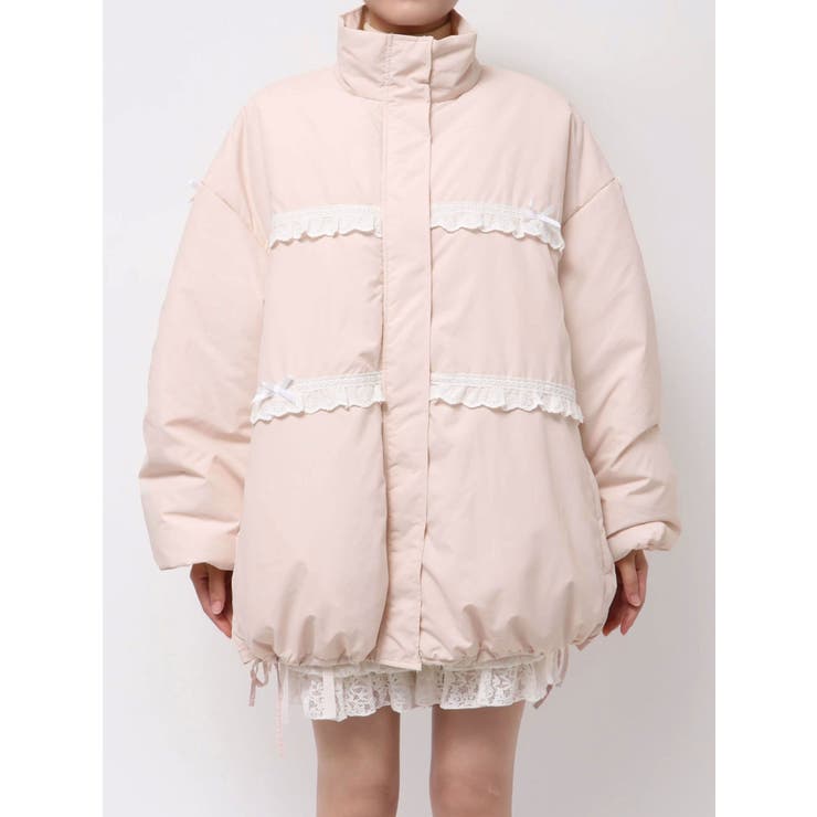 ribbonフリルパデットジャケット | merry jenny | 詳細画像16 