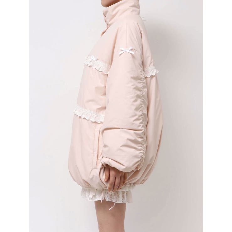 ribbonフリルパデットジャケット | merry jenny | 詳細画像17 