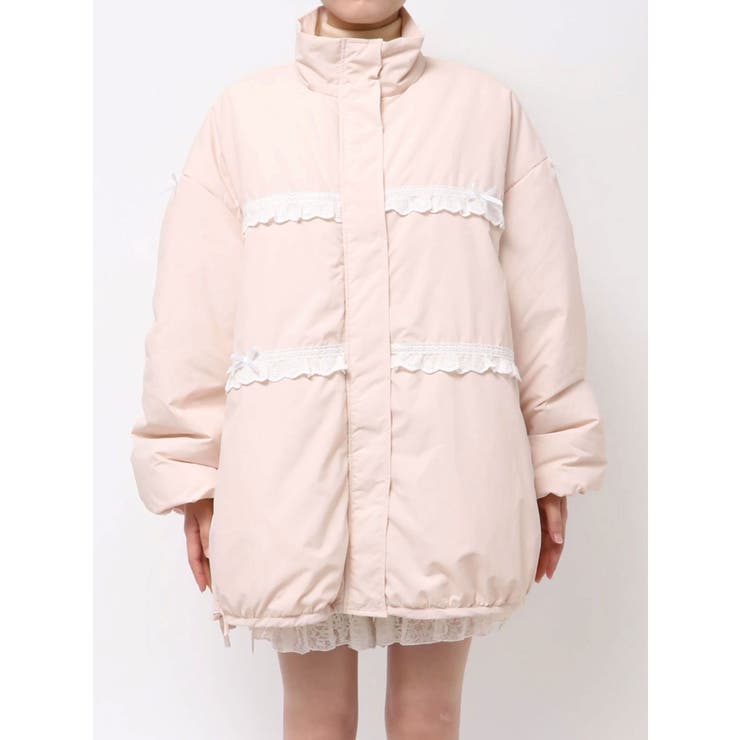 ribbonフリルパデットジャケット | merry jenny | 詳細画像25 