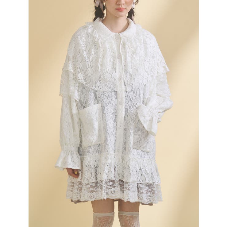 レースケープジャケット | merry jenny | 詳細画像1 