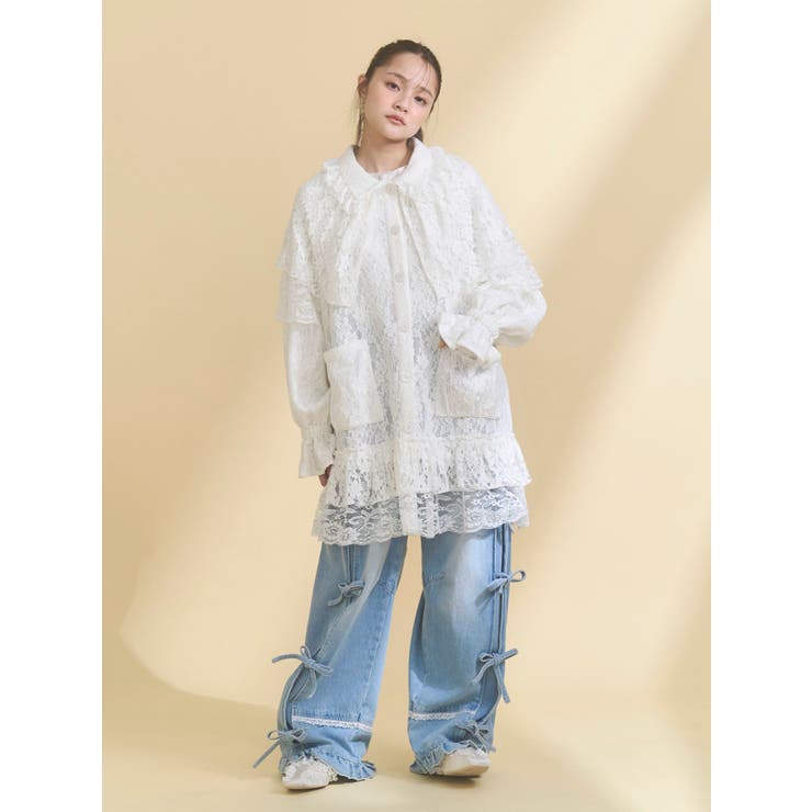 レースケープジャケット | merry jenny | 詳細画像4 