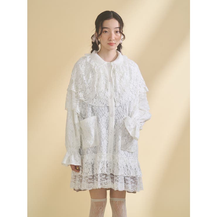 レースケープジャケット | merry jenny | 詳細画像6 