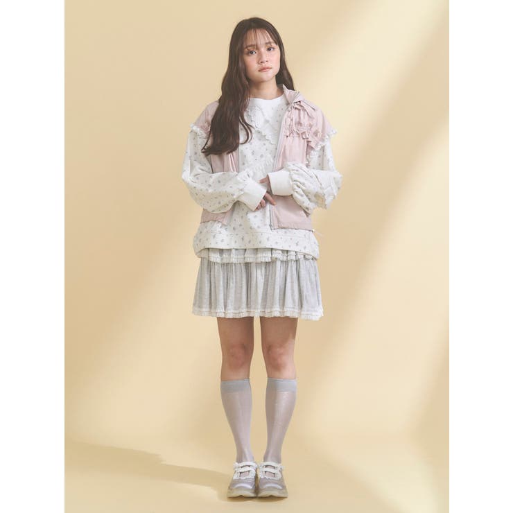 frill nylon jacket | merry jenny | 詳細画像2 