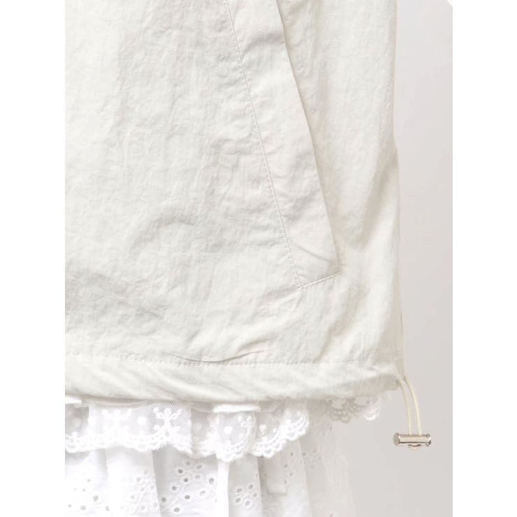 frill nylon jacket | merry jenny | 詳細画像23 