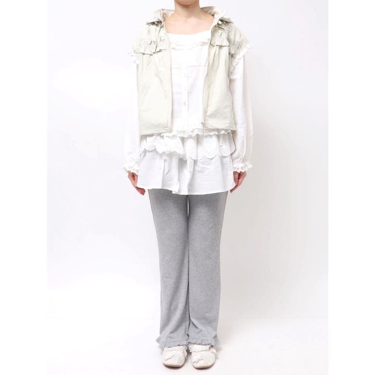 frill nylon jacket | merry jenny | 詳細画像26 