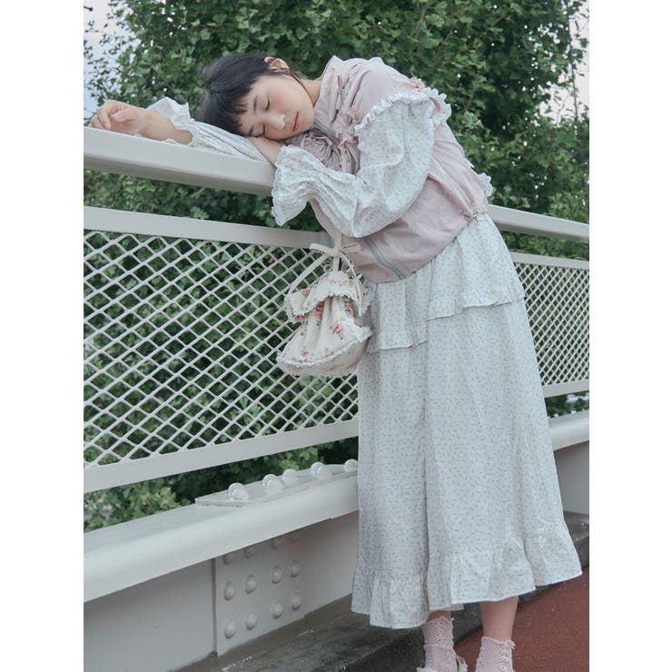 frill nylon jacket | merry jenny | 詳細画像6 