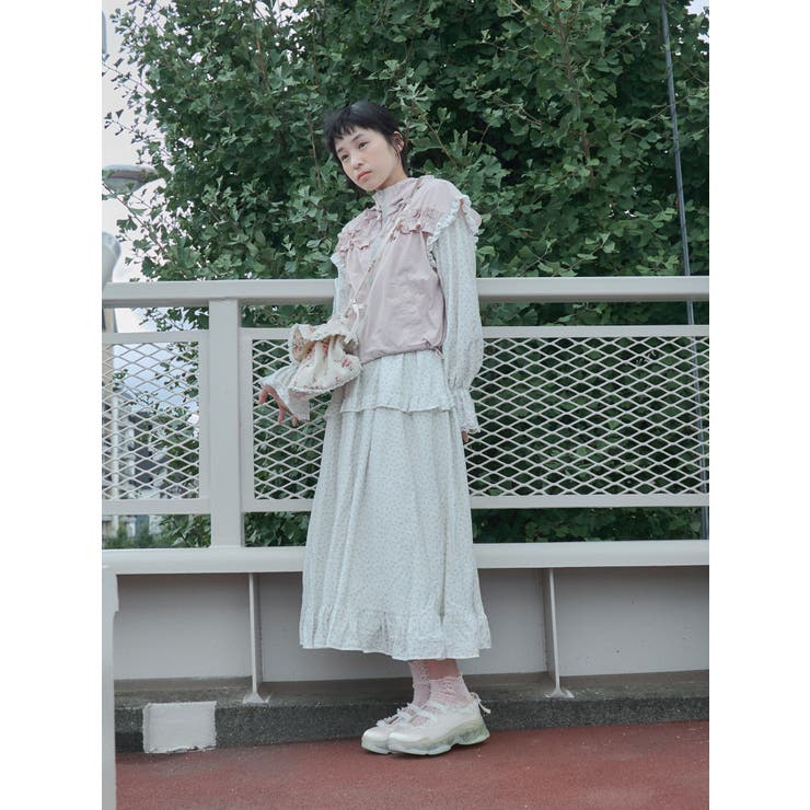 frill nylon jacket | merry jenny | 詳細画像7 