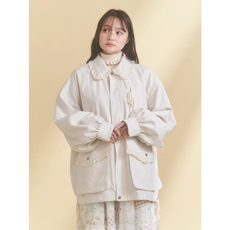 デコラティブワークブルゾン | merry jenny | 詳細画像8 