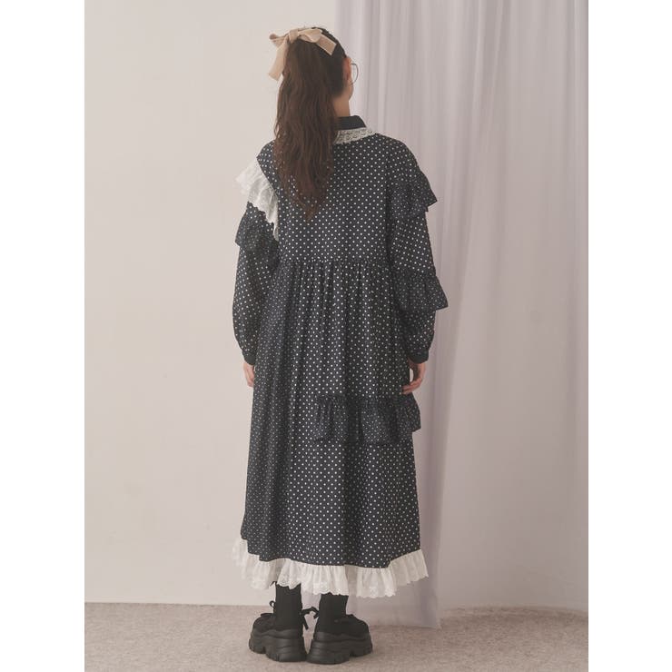 フリルドットデコレーションワンピース | merry jenny | 詳細画像10 