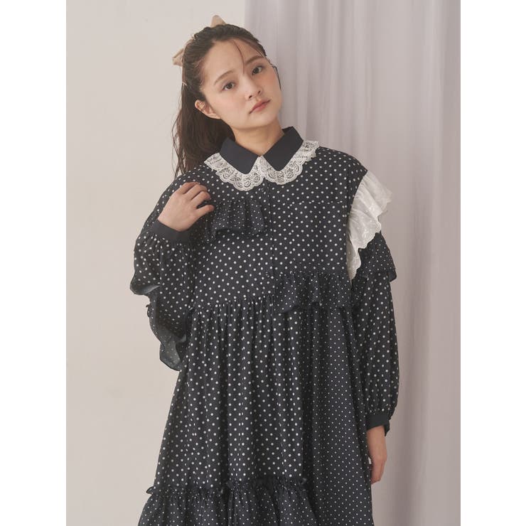 フリルドットデコレーションワンピース | merry jenny | 詳細画像12 