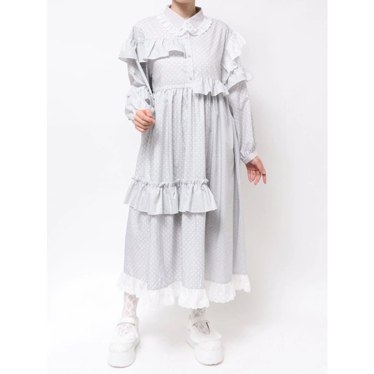 フリルドットデコレーションワンピース | merry jenny | 詳細画像27 