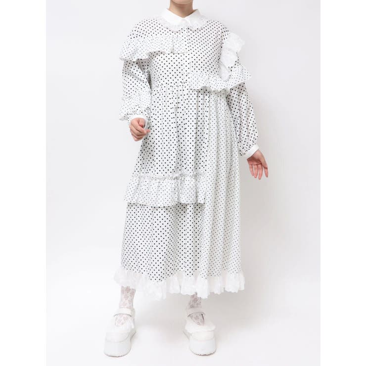 フリルドットデコレーションワンピース | merry jenny | 詳細画像29 