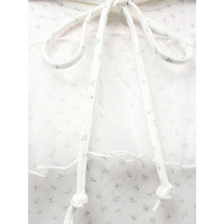 ミルキーアイレットチュールワンピース | merry jenny | 詳細画像26 