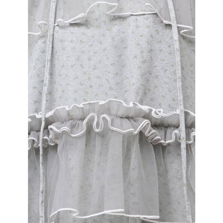 ミルキーアイレットチュールワンピース | merry jenny | 詳細画像28 