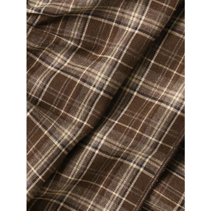 チェックホイップクリームミニワンピース | merry jenny | 詳細画像25 