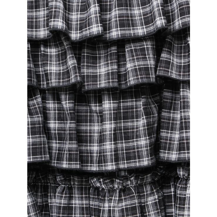 チェックホイップクリームミニワンピース | merry jenny | 詳細画像27 