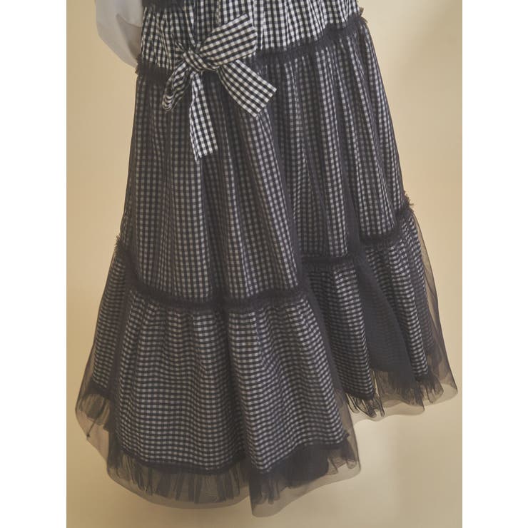 チュールリボンキャミワンピース | merry jenny | 詳細画像14 