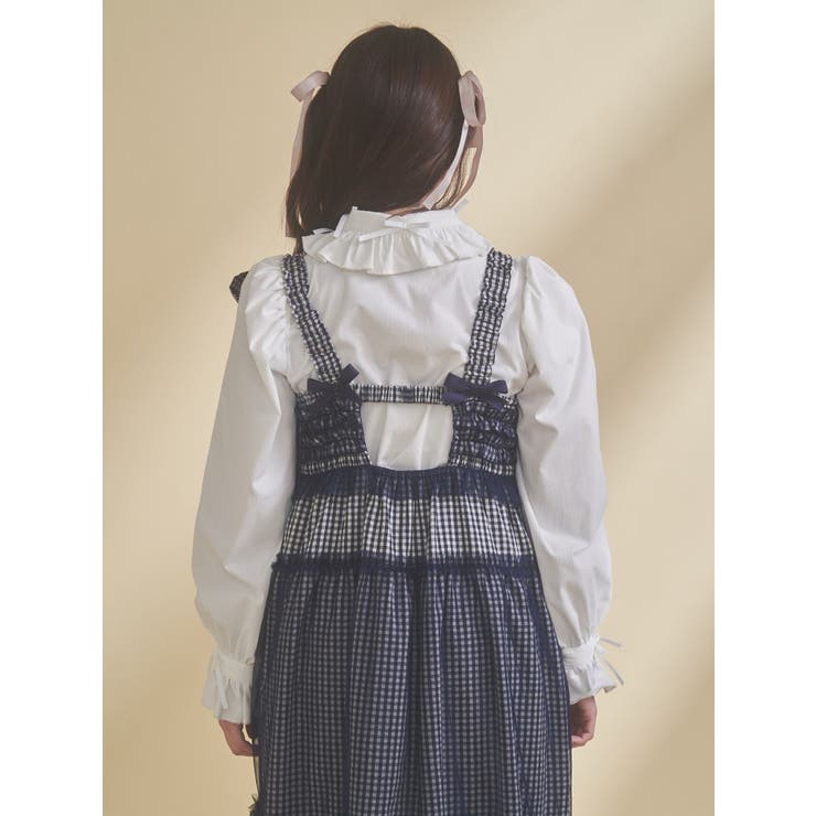 チュールリボンキャミワンピース | merry jenny | 詳細画像17 