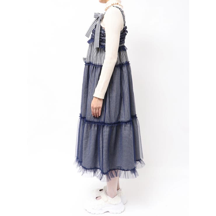 チュールリボンキャミワンピース | merry jenny | 詳細画像26 