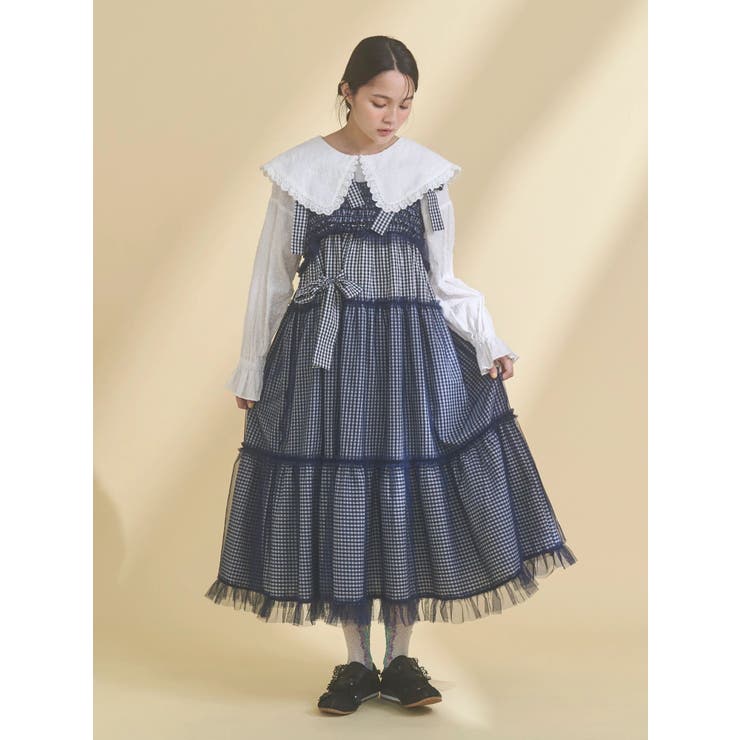 チュールリボンキャミワンピース | merry jenny | 詳細画像38 