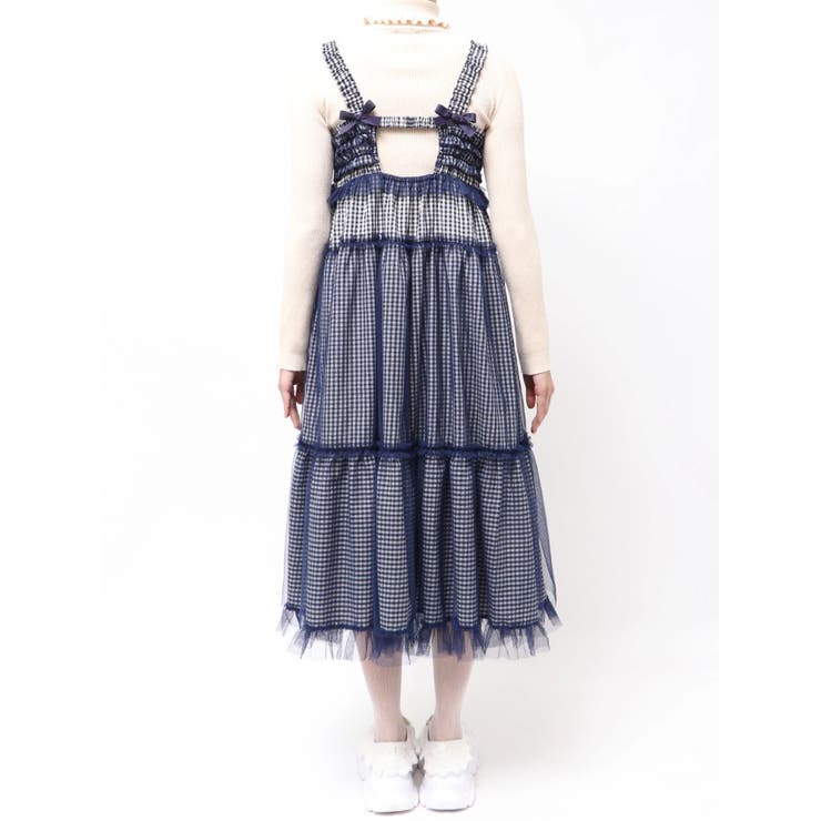 チュールリボンキャミワンピース | merry jenny | 詳細画像48 