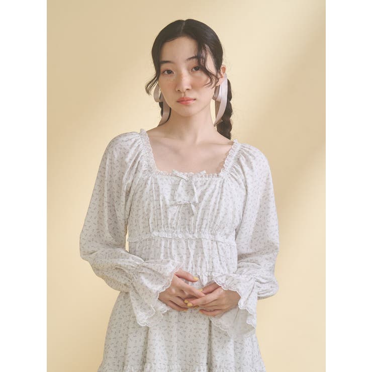 petit flower ribbonワンピース | merry jenny | 詳細画像13 