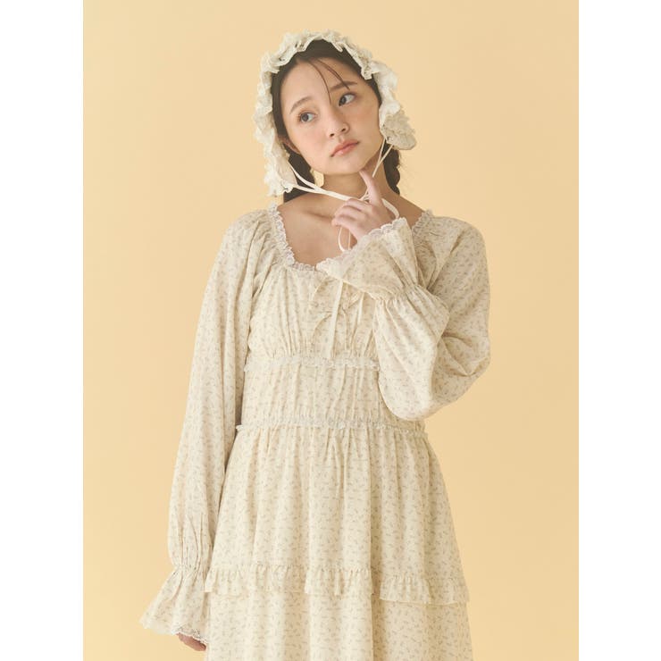 petit flower ribbonワンピース | merry jenny | 詳細画像4 