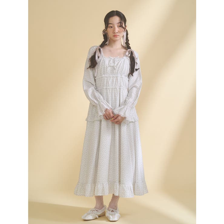 petit flower ribbonワンピース | merry jenny | 詳細画像8 