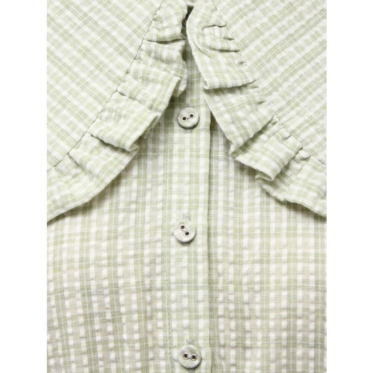 チェックフリルカラーワンピース | merry jenny | 詳細画像38 