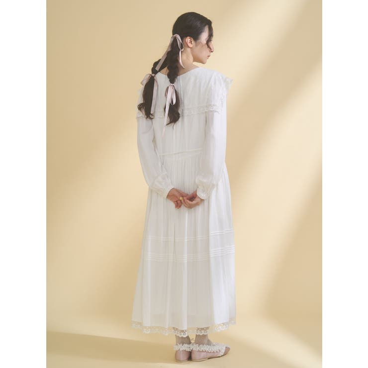 airy lace collarワンピース | merry jenny | 詳細画像11 