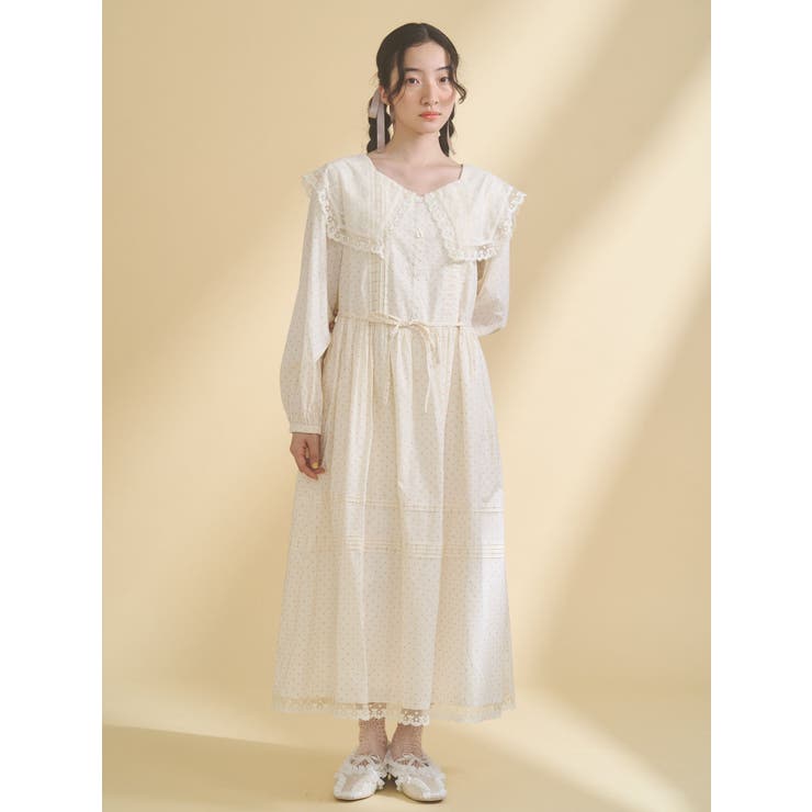 airy lace collarワンピース | merry jenny | 詳細画像17 