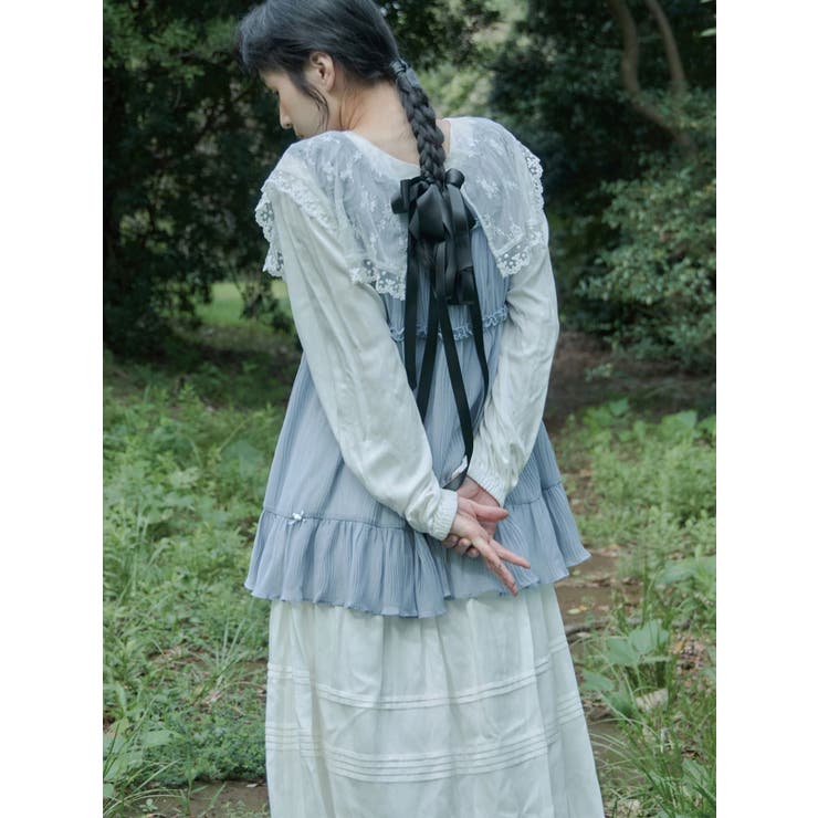 airy lace collarワンピース | merry jenny | 詳細画像22 