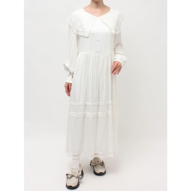 airy lace collarワンピース | merry jenny | 詳細画像36 